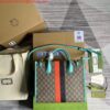 Replica Gucci 659983 GG Small Tote Bag Brown 2