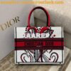 Replica Dior Book Tote bag in Latte Multicolor Constellation Embroider