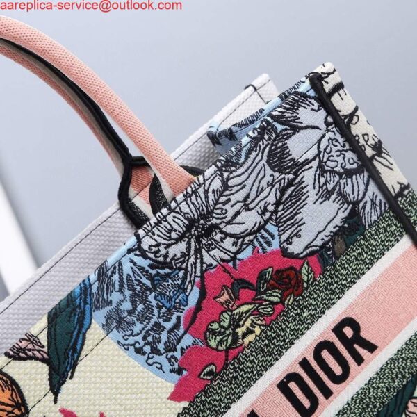 Replica Dior M1286 Dior Book Tote Coeur En Fleurs Bag 9