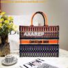 Replica Dior Book Tote bag in Multicolor Butterfly Embroidery 2