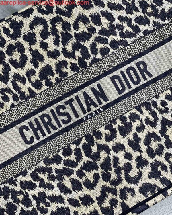 Replica Dior M1286 Large Book Tote Beige Mizza Multicolor Embroidery 2