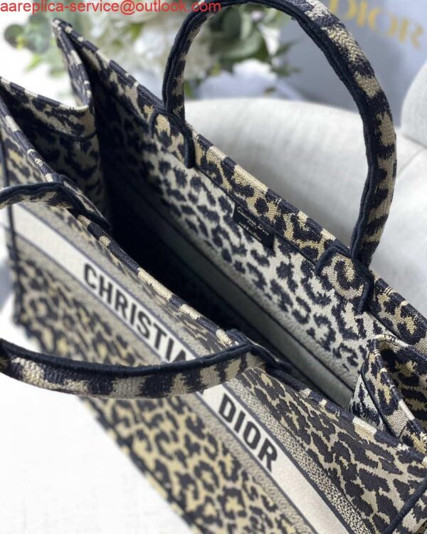 Replica Dior M1286 Large Book Tote Beige Mizza Multicolor Embroidery 8