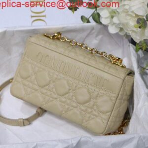 Replica Dior M9241 Dior Small Dior Caro Bag Apricot 2