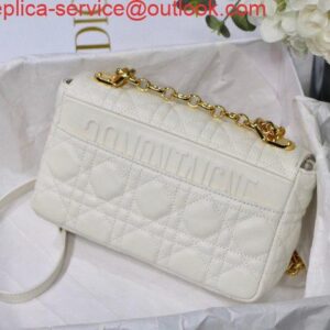 Replica Dior M9241 Dior Small Dior Caro Bag White 2