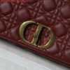 Replica Dior M9243 Large Caro Bag Calfskin Gray