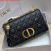 Replica Dior Medium Caro Bag Calfskin M9242 Apricot