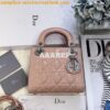 Replica Christian Dior Quilted Avocado Patent Leather Lady Dior Bag 2