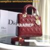 Replica Christian Dior Quilted Rose Des Vents Patent Leather Lady Dior 2