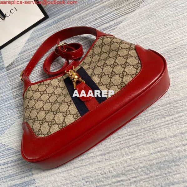 Replica Gucci 636706 Jackie Vintage Underarm Bag Red 3