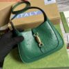 Replica Gucci 637091 Jackie 1961 Mini Ostrich skin Shoulder Bag Brown