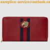 Replica Gucci Web Ophidia Card Case Wallet 523155 Leather Black 2019 2