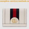 Replica Gucci Web Ophidia Zip Around Wallet 523154 Leather Black 2019 2