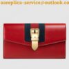 Replica Gucci Web Ophidia Zip Around Wallet 523154 Leather White 2019