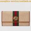 Replica Gucci 451273 Kingsnake print GG Supreme zip around wallet 2