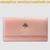 Replica Gucci 451273 Kingsnake print GG Supreme zip around wallet