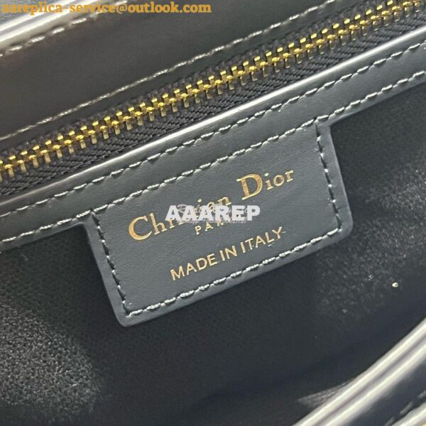 Replica Dior CD Signature Bag With Strap CD-Embossed Box Calfskin M928 7