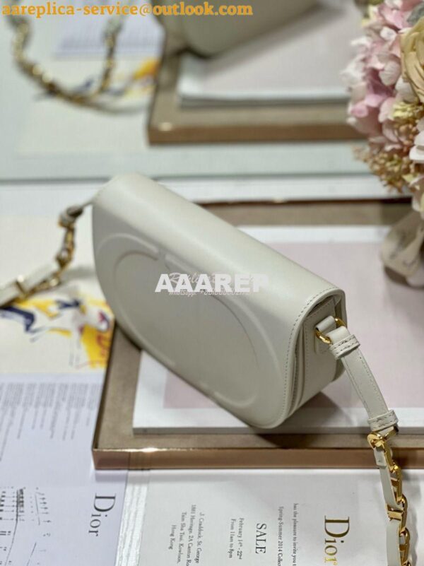 Replica Dior CD Signature Bag With Strap CD-Embossed Box Calfskin M928 2