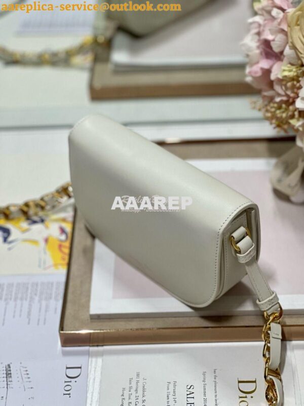 Replica Dior CD Signature Bag With Strap CD-Embossed Box Calfskin M928 5