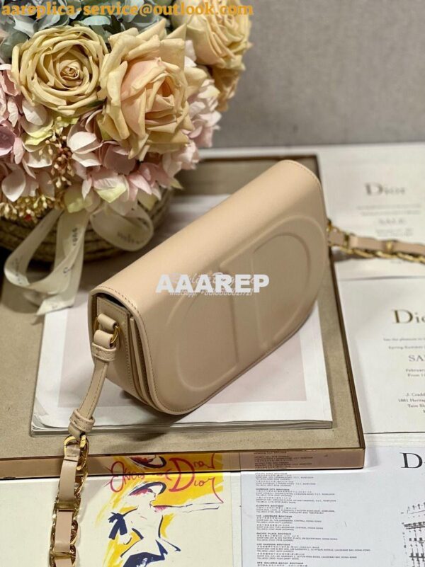 Replica Dior CD Signature Bag With Strap CD-Embossed Box Calfskin M928 2