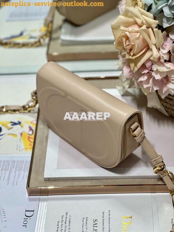 Replica Dior CD Signature Bag With Strap CD-Embossed Box Calfskin M928 3