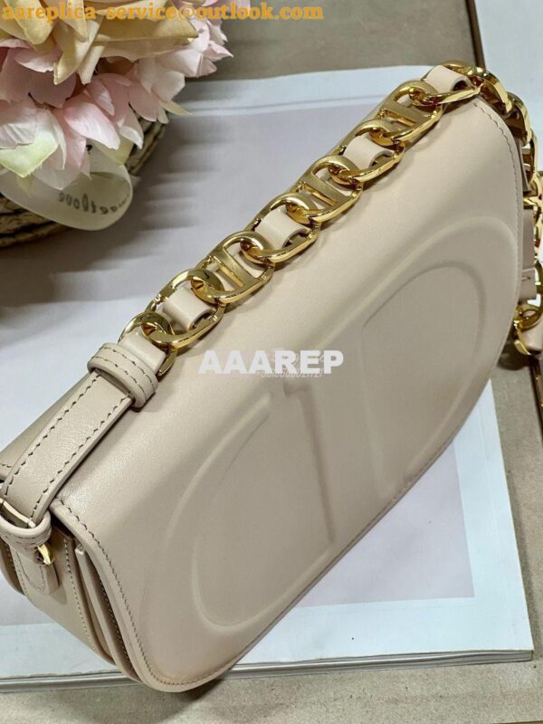 Replica Dior CD Signature Bag With Strap CD-Embossed Box Calfskin M928 4