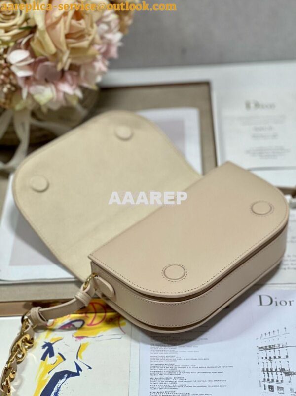 Replica Dior CD Signature Bag With Strap CD-Embossed Box Calfskin M928 5