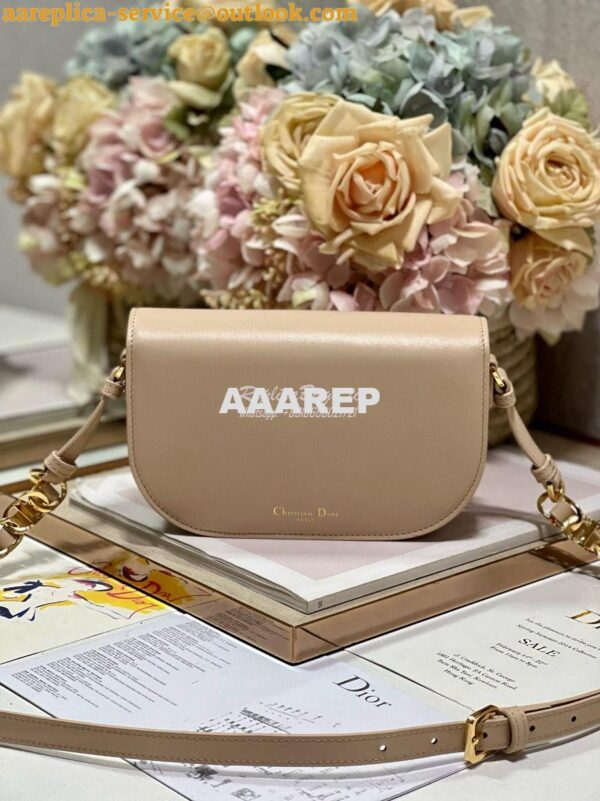 Replica Dior CD Signature Bag With Strap CD-Embossed Box Calfskin M928 9