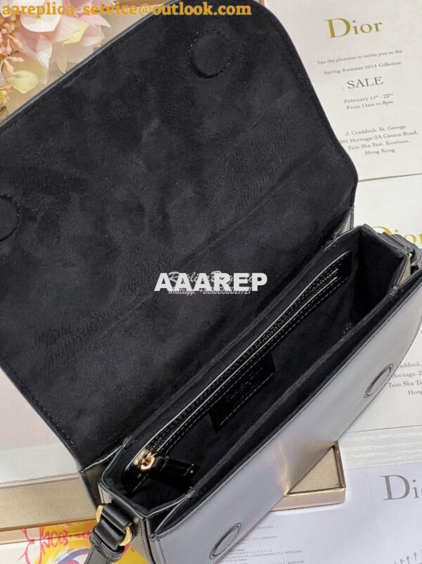 Replica Dior CD Signature Bag With Strap CD-Embossed Box Calfskin M928 5