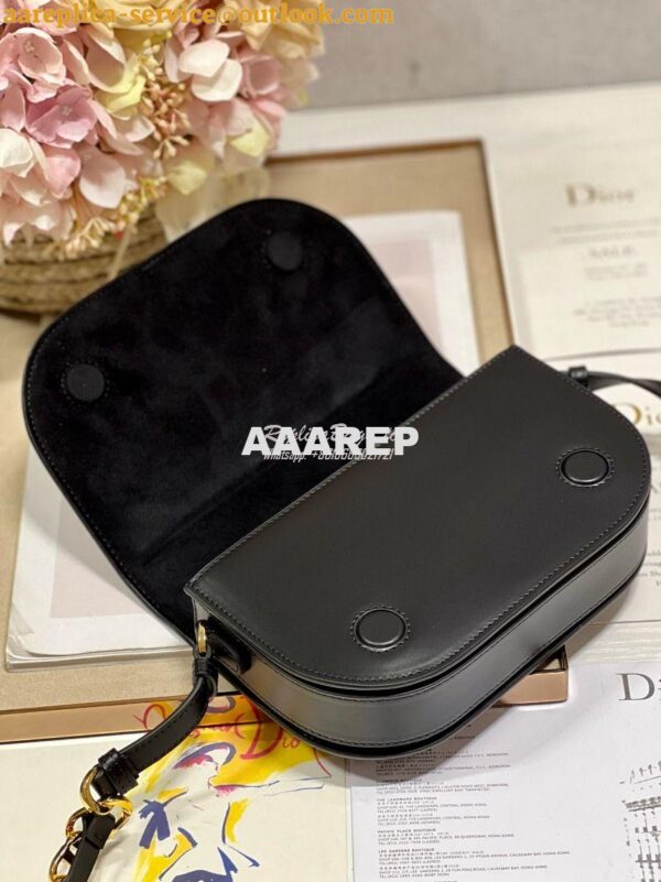 Replica Dior CD Signature Bag With Strap CD-Embossed Box Calfskin M928 6
