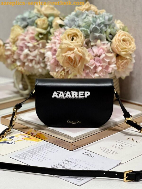 Replica Dior CD Signature Bag With Strap CD-Embossed Box Calfskin M928 8