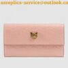 Replica Gucci Dusty Pink GG Marmont Continental Wallet 2