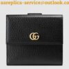 Replica Gucci French Flap Wallet In Red Leather 2