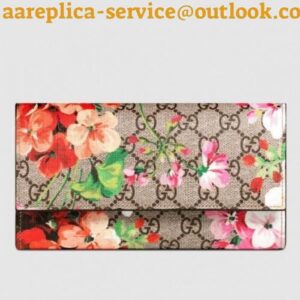 Replica Gucci GG Blooms Continental Wallet