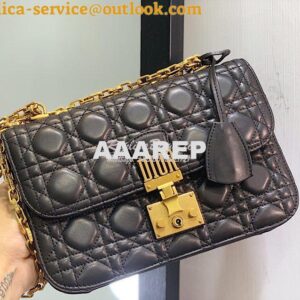 Replica Dior DiorAddict Flap Bag with with Sliding Chain in Cannage La 2