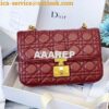 Replica Dior DiorAddict Flap Bag with with Sliding Chain in Cannage La