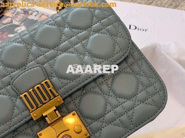 Replica Dior DiorAddict Flap Bag with with Sliding Chain in Cannage La 4