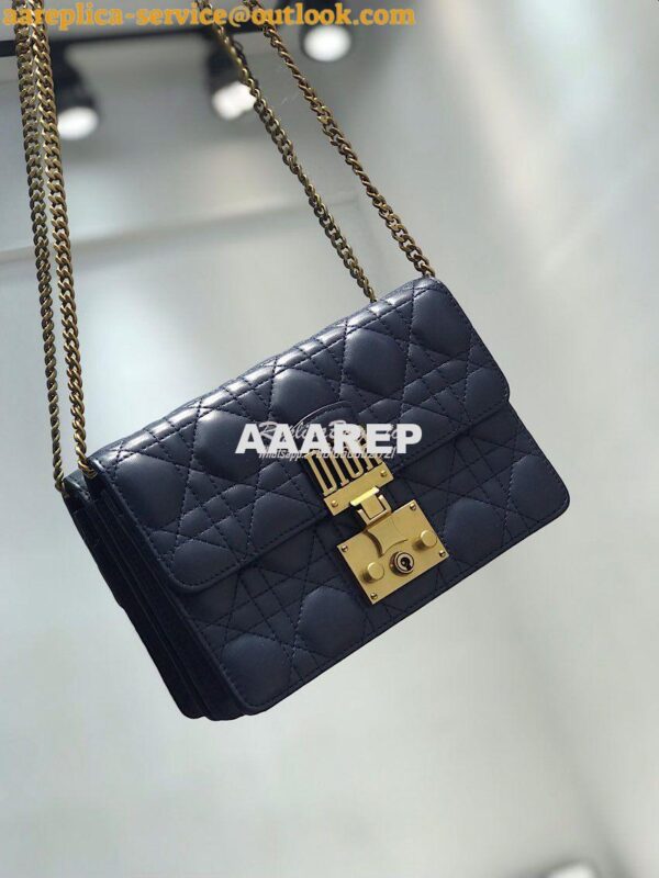 Replica Dior Dioraddict Wallet On Chain Cutch Blue