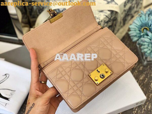 Replica Dior Dioraddict Wallet On Chain Cutch Nude 6