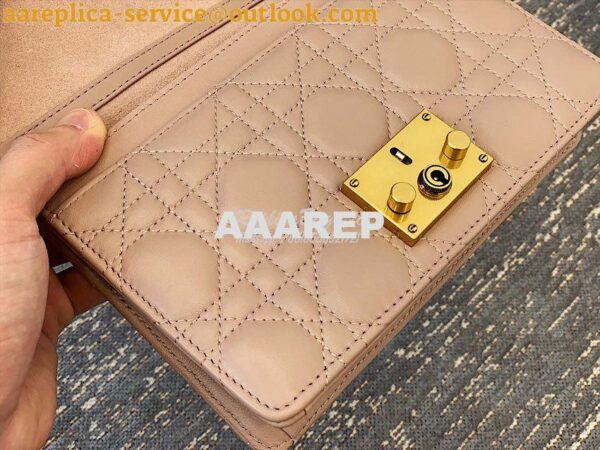 Replica Dior Dioraddict Wallet On Chain Cutch Nude 10