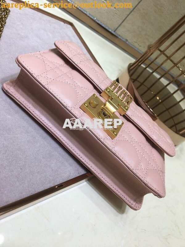 Replica Dior Dioraddict Wallet On Chain Cutch Pink 7