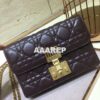 Replica Dior Dioraddict Wallet On Chain Cutch Wine 2