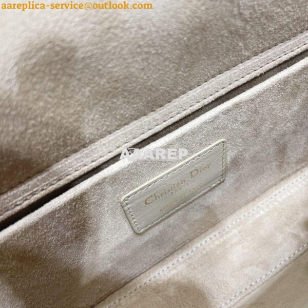 Replica Dior Lady D-Joy Bag Natural Cannage Lambskin M0540O 7