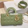 Replica Dior Lady D-Joy Bag Patent Cannage Calfskin M0540O Black 2