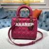 Replica Dior Lady Dior Medium Flap Cover Quilted in Cannage Lambskin L 2