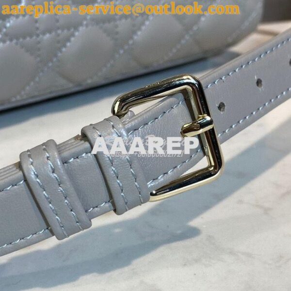 Replica Dior Lady Dior Medium Flap Cover Quilted in Cannage Lambskin L 6