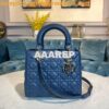 Replica Dior Lady Dior Medium Flap Cover Quilted in Cannage Lambskin L