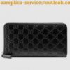 Replica Gucci Black Signature Web Bi-fold Wallet 2