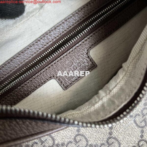 Replica Gucci 702823 Gucci Attache large shoulder bag Beige and ebony 8