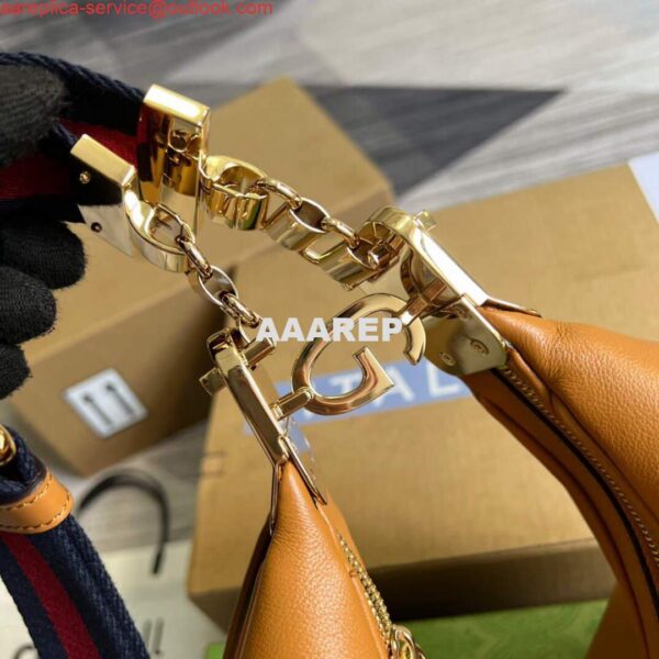Replica Gucci 702823 Gucci Attache large shoulder bag Dark orange 4
