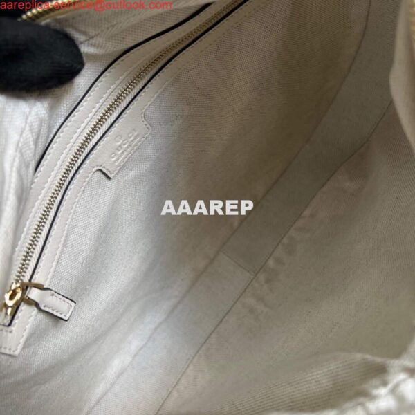 Replica Gucci 702823 Gucci Attache large shoulder bag White 7